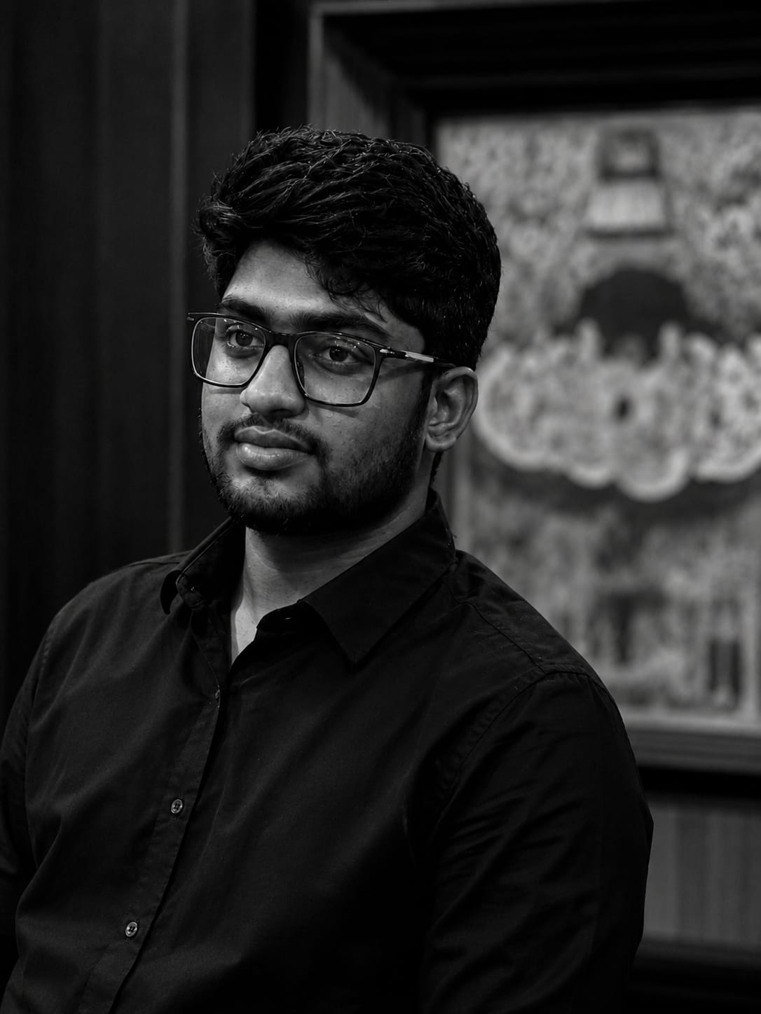 Kaushik working